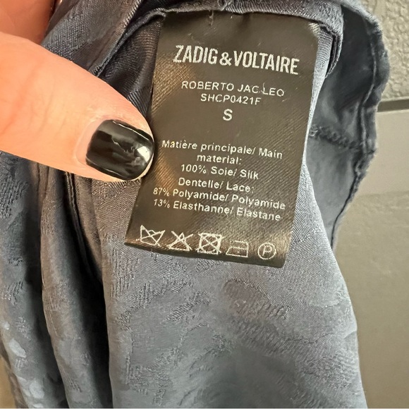 ZADIG & VOLTAIRE • NWT Roberto Jac lace midi dress • Small - Picture 9 of 12